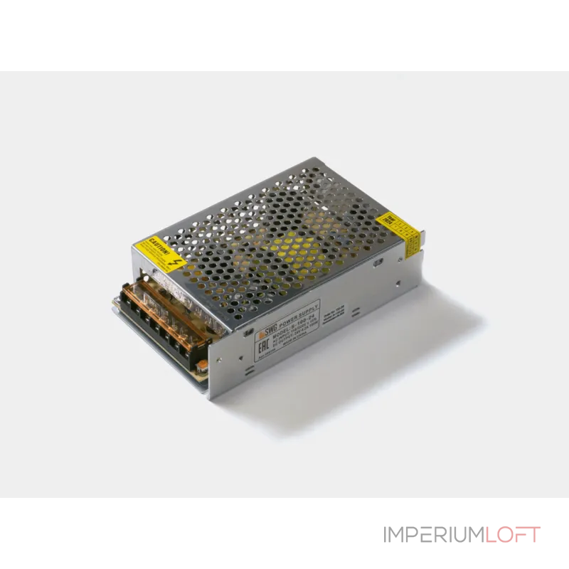 Блок питания SWG 24V 100W, S-100-24