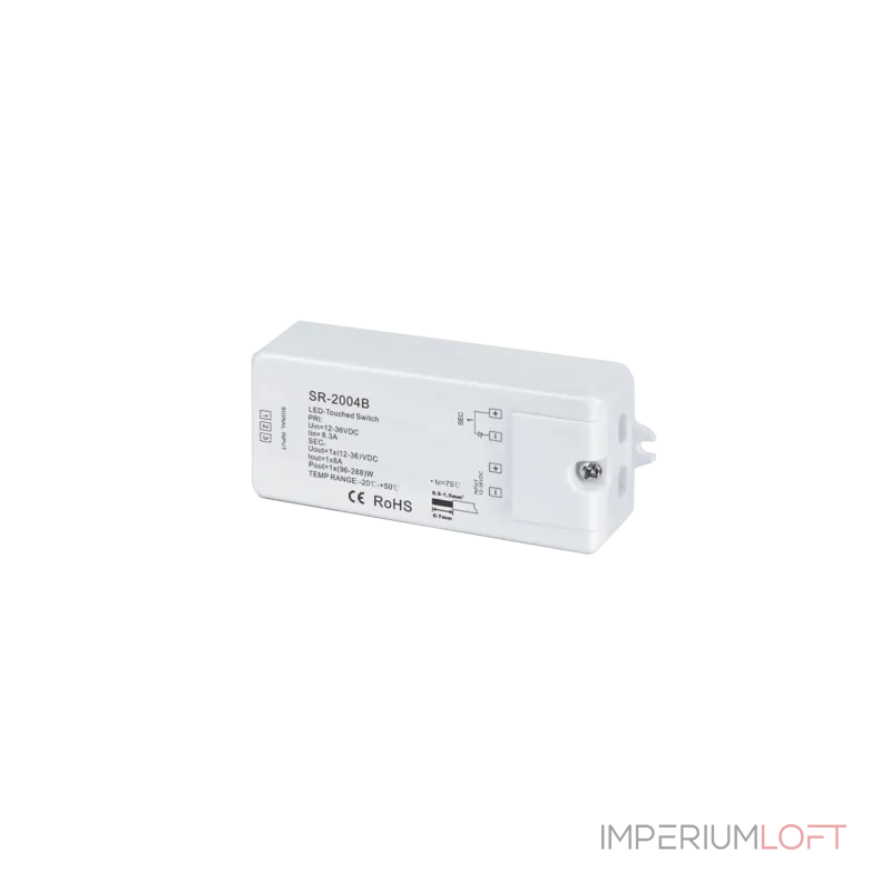 Сенсорный выключатель SWG Standard 12-36В "led-ball" SR-2004B Сенсорный выключатель SWG Standard 12-36В "led-ball" SR-2004B