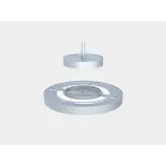Потолочный светильник LUMKER DL-NEFRIT350-18-SL-NW-TR
