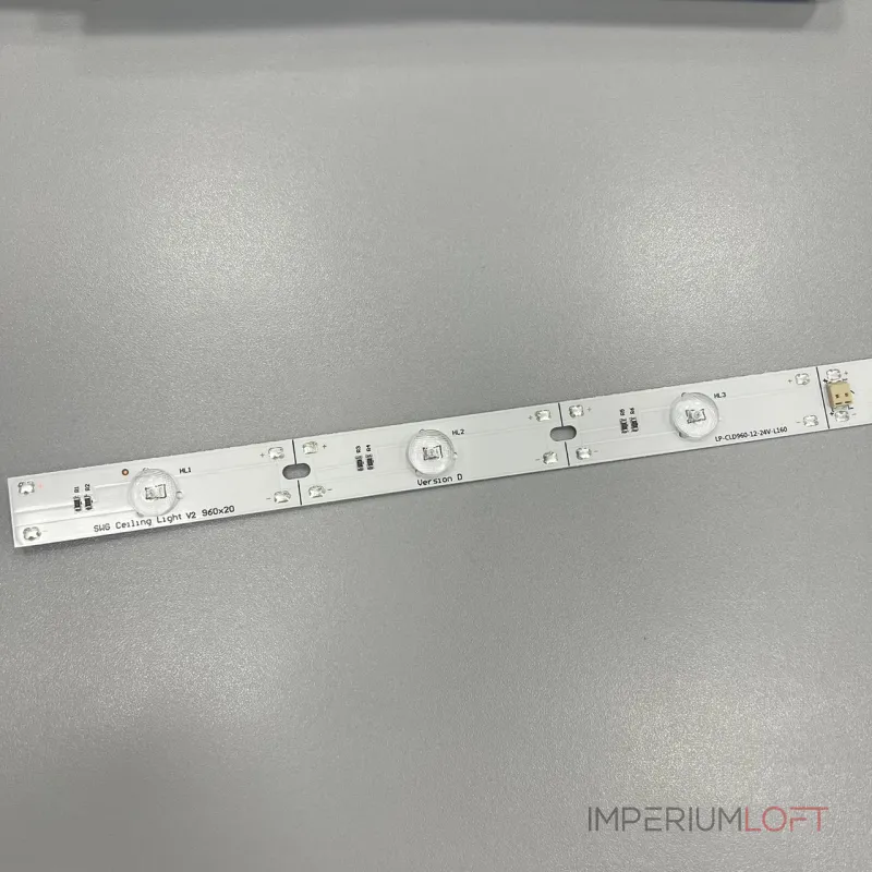 Плата для светодиодной ленты Ceiling vD V2, LED 2835 24V 12W 4000K LUMKER LP-CLD960-12-24V-L160-NW Плата для светодиодной ленты Ceiling vD V2, LED 2835 24V 12W 4000K LUMKER LP-CLD960-12-24V-L160-NW