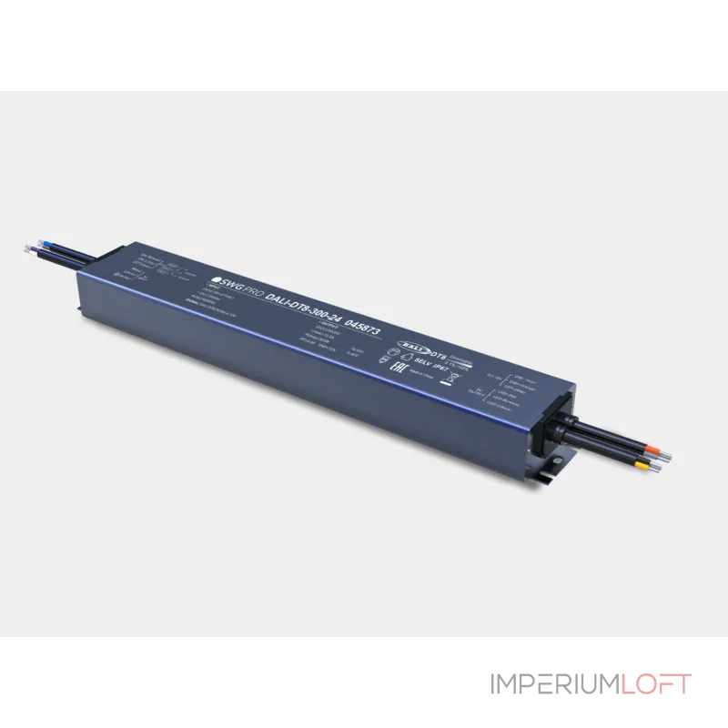 Диммируемый блок питания для светодиодных лент DALI SWG PRO DALI-DT8-300-24