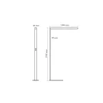 Торшер LUNKER NX DL-AMBER-F-80-SL-NW