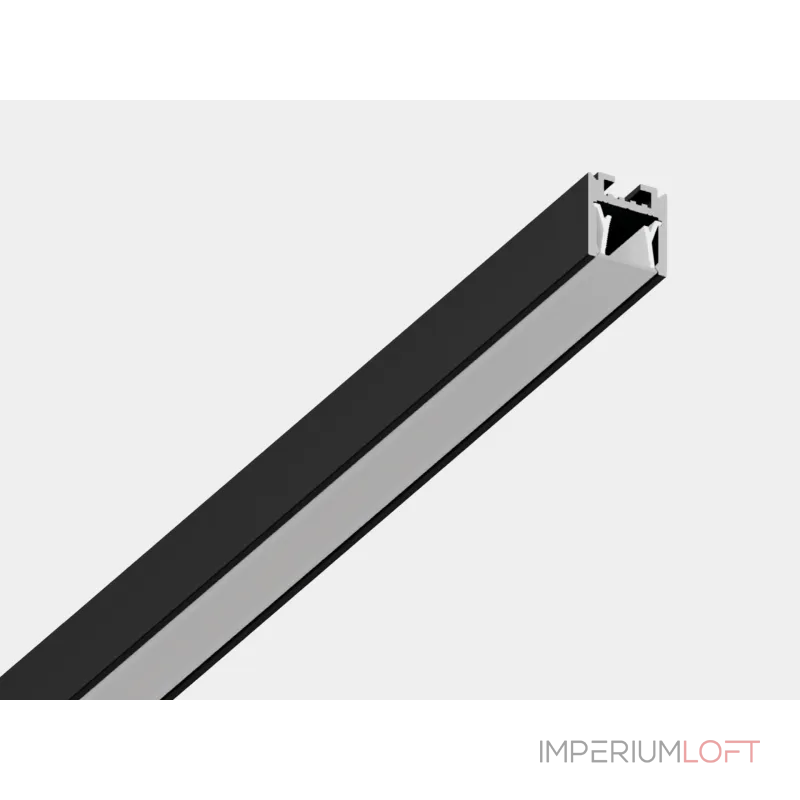 Накладной профиль LUMKER LS-12-BL черный 16*18*2500 мм Накладной профиль LUMKER LS-12-BL черный 16*18*2500 мм