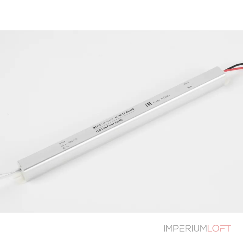 Блок питания сверхтонкий 36 W 12V SWG Standart LT-36-12 Блок питания сверхтонкий 36 W 12V SWG Standart LT-36-12