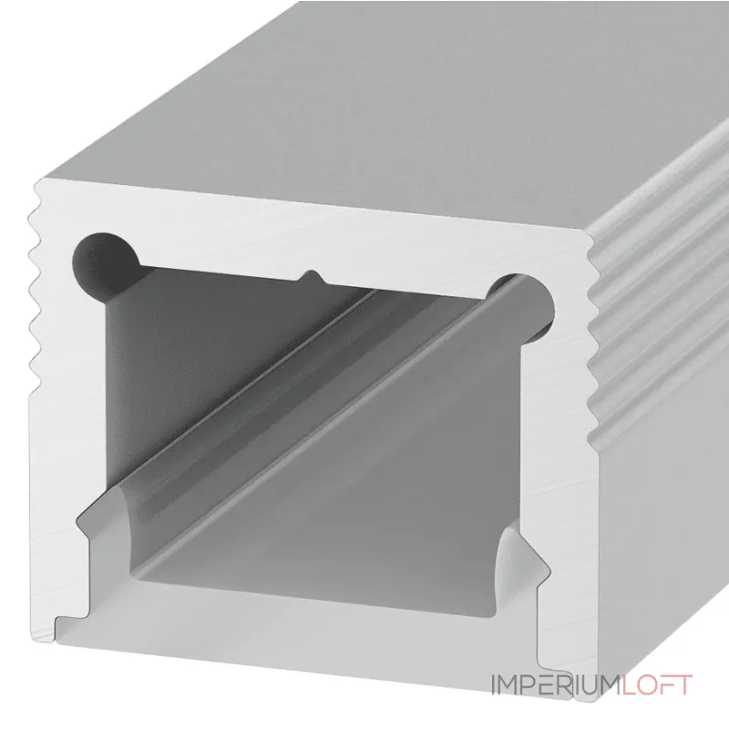 Алюминиевый профиль Design LED LS1613 2500 мм ral 9011
