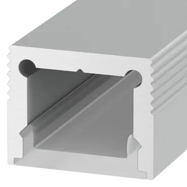 Алюминиевый профиль Design LED LS1613 2500 мм ral 9011