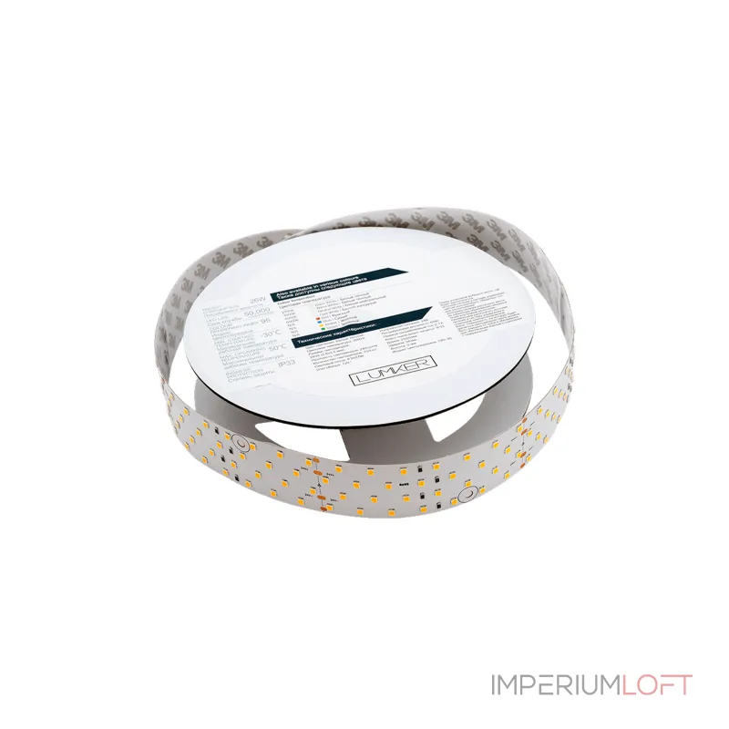 Лента светодиодная 26 Вт/м (IP33) 4000К 24В CRI=92-96 LUMKER LK2H280 SMD2835 Лента светодиодная 26 Вт/м (IP33) 4000К 24В CRI=92-96 LUMKER LK2H280 SMD2835