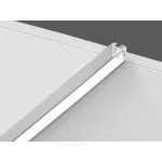 Накладной профиль LUMKER LS-12-SI серебро 16*18*2500 мм