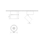 Потолочный светильник LUMKER I-SF-WH-NW