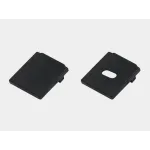 Заглушки для профиля (2 шт) LUMKER LS-12-BL-ECS