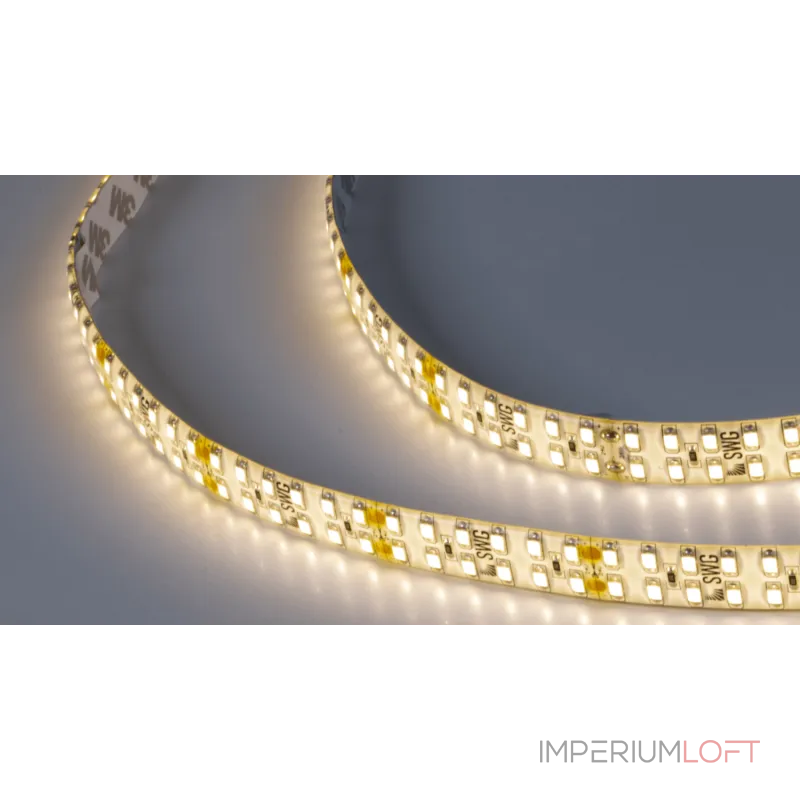 Светодиодная лента SWG Standard 19,2 Вт/м SMD3528 24В IP65 Теплый 3М Светодиодная лента SWG Standard 19,2 Вт/м SMD3528 24В IP65 Теплый 3М