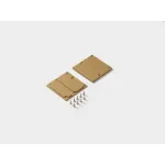 Заглушки для профиля (2 шт) SWG LS5050-GD-ECS-AL-R