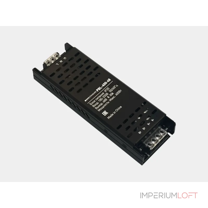 Блок питания SWG 48В IP20 400Вт PBL-400-48 Блок питания SWG 48В IP20 400Вт PBL-400-48