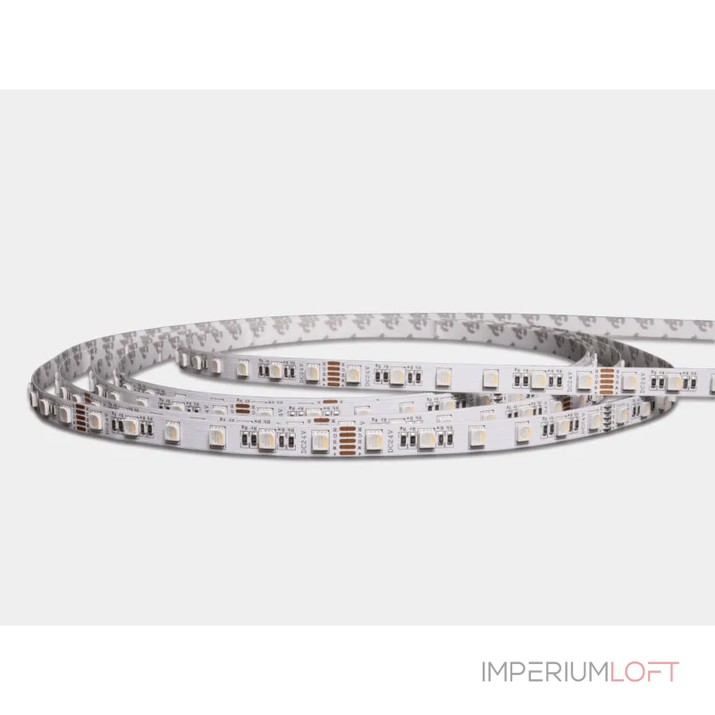 Светодиодная лента 5050 10мм 19,2 Вт/м (60 led/m) IP20 RGB+Теплый 24В 3М SWG Standard