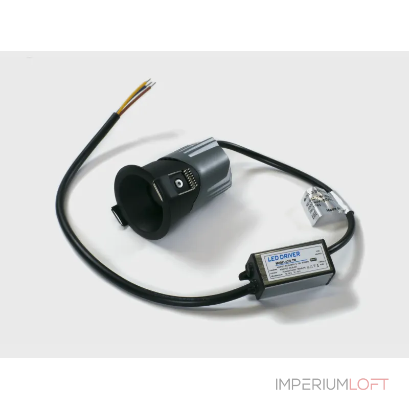 Светильник встраиваемый SWG Standart RC-D52-7-BL-NW65