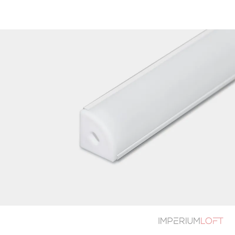 Профиль угловой для однорядной ленты с экраном 2м SWG Standard SF-1616-WH Профиль угловой для однорядной ленты с экраном 2м SWG Standard SF-1616-WH