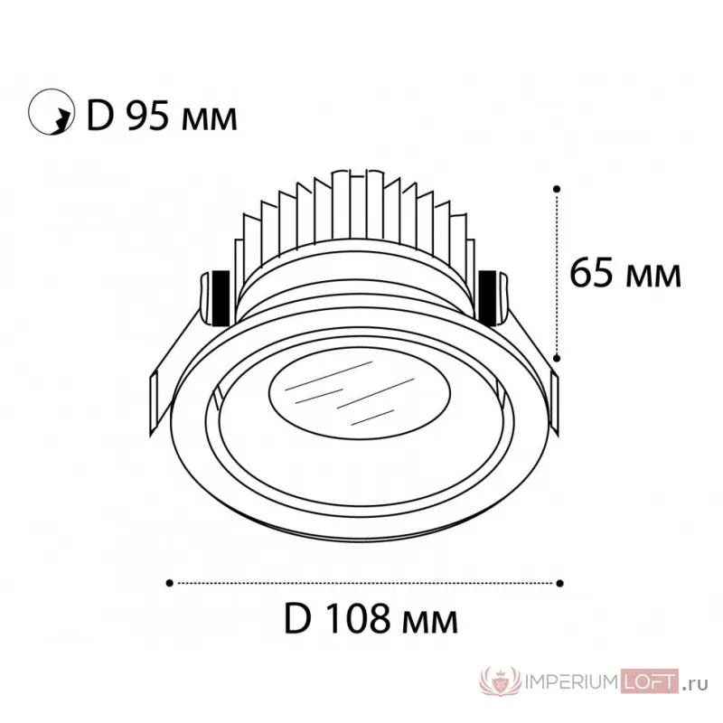 IT06-6017 white 3000K от ImperiumLoft