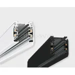 mod. ITALLINE WSO 19B-2 black шинопровод трехфазный от ImperiumLoft