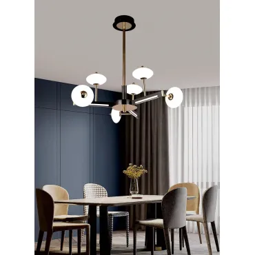 Люстра на штанге Alfa Light F1324-01 Люстра на штанге Alfa Light F1324-01