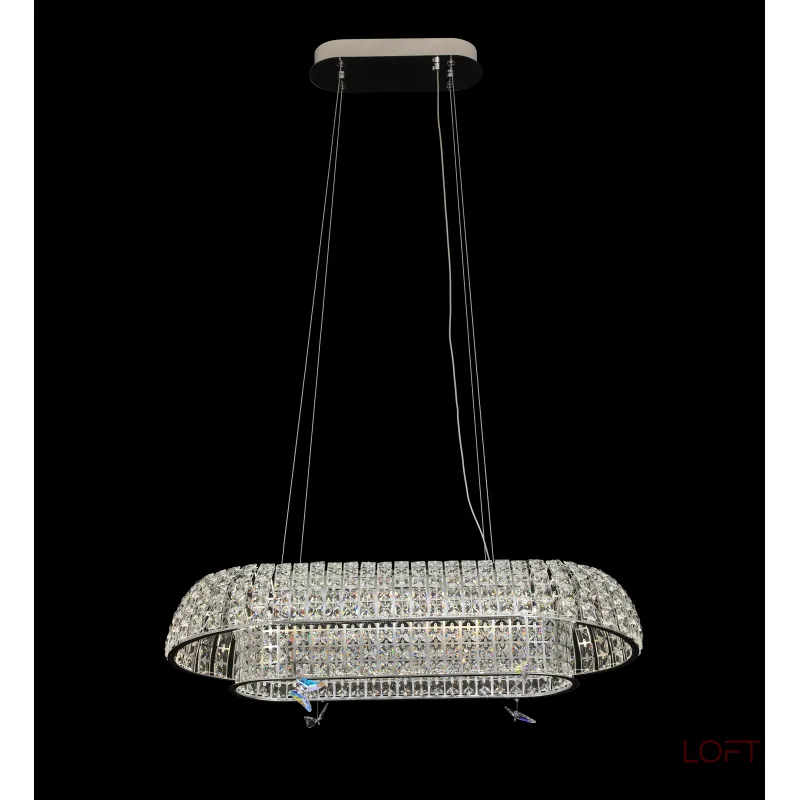 Подвесная люстра Alfa Light F4024-17