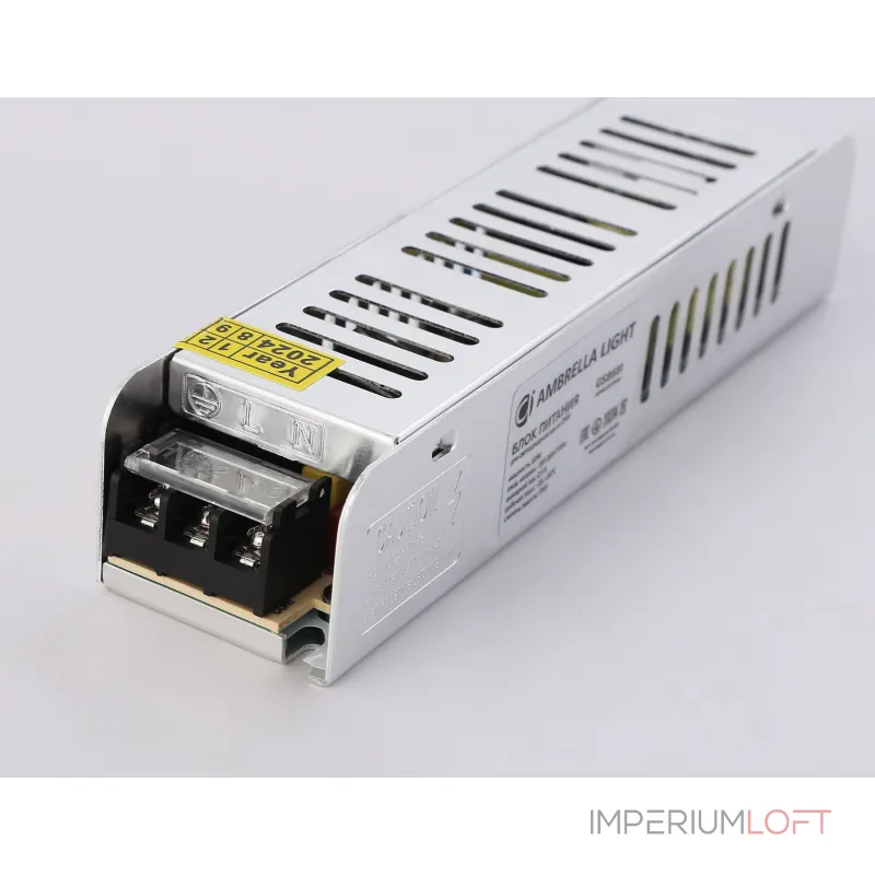 Блок питания с EMC для светодиодной ленты Ambrella ILLUMINATION GS8681 Блок питания с EMC для светодиодной ленты Ambrella ILLUMINATION GS8681