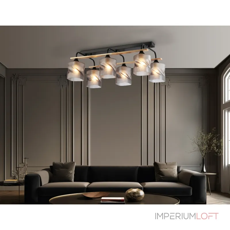Светильник потолочный со стеклянными плафонами Ambrella TRADITIONAL TR3033250