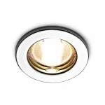 Металлический встраиваемый точечный светильник MR16 Ambrella STANDARD SPOT FT9210 CH