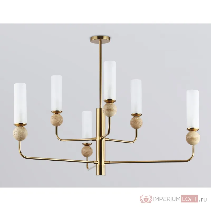 Люстра на штанге с мрамором Ambrella HIGH LIGHT LH53251 от ImperiumLoft