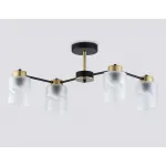 Люстра на штанге со стеклянными плафонами Ambrella TRADITIONAL TR303324 от ImperiumLoft