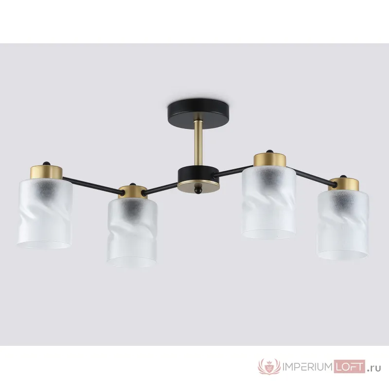 Люстра на штанге со стеклянными плафонами Ambrella TRADITIONAL TR303324 от ImperiumLoft