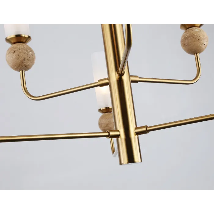 Люстра на штанге с мрамором Ambrella HIGH LIGHT LH53251 от ImperiumLoft