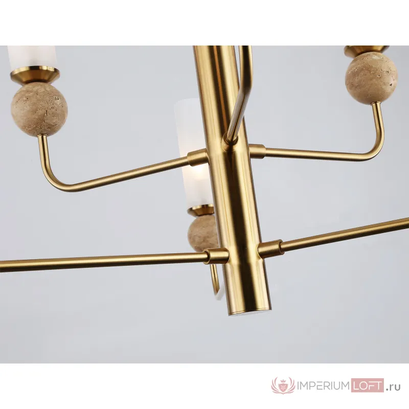 Люстра на штанге с мрамором Ambrella HIGH LIGHT LH53251 от ImperiumLoft