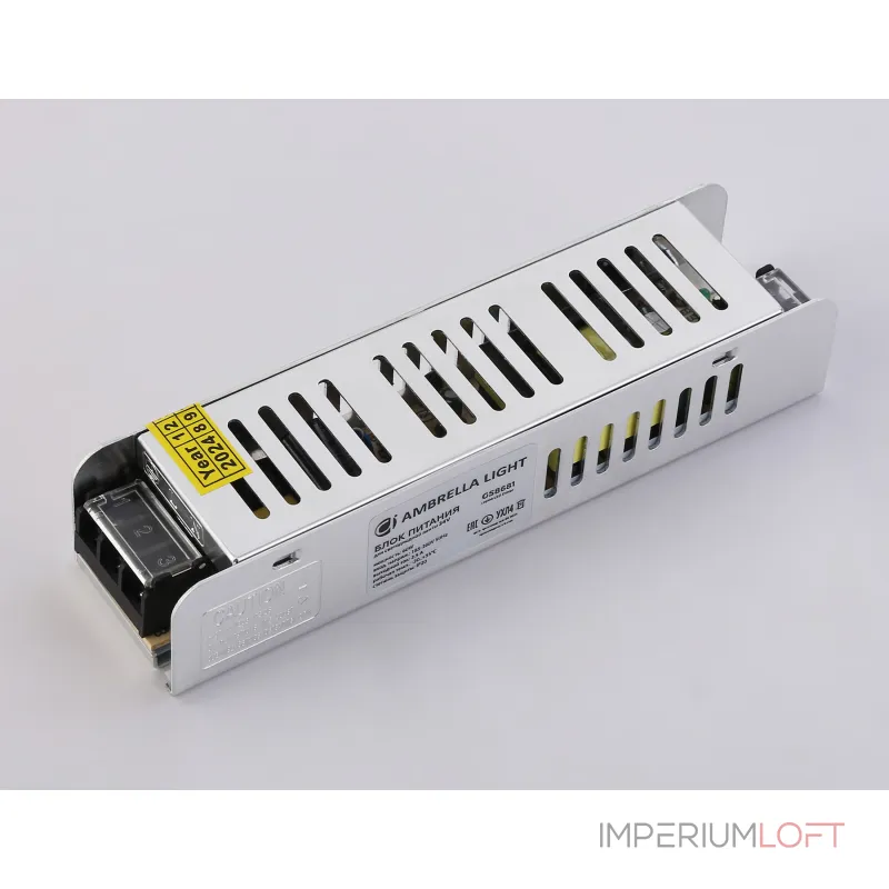 Блок питания с EMC для светодиодной ленты Ambrella ILLUMINATION GS8681 Блок питания с EMC для светодиодной ленты Ambrella ILLUMINATION GS8681