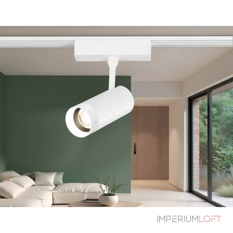Светильник светодиодный трековый ZOOM для шинопровода Magnetic Ultra Slim Ambrella TRACK SYSTEM GV1570