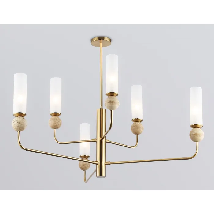 Люстра на штанге с мрамором Ambrella HIGH LIGHT LH53251 от ImperiumLoft