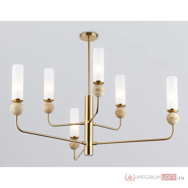 Люстра на штанге с мрамором Ambrella HIGH LIGHT LH53251 от ImperiumLoft