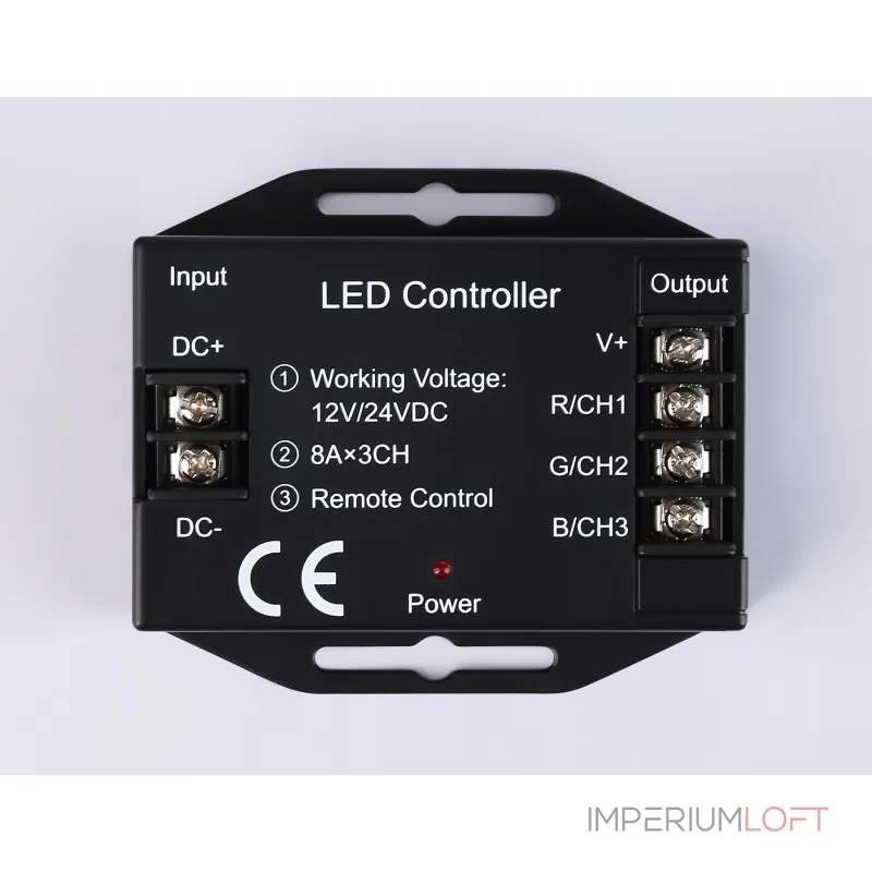 Контроллер для светодиодных лент RGB с инфракрасным пультом Ambrella ILLUMINATION GS11401