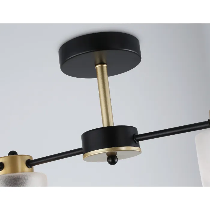 Люстра на штанге со стеклянными плафонами Ambrella TRADITIONAL TR303324 от ImperiumLoft