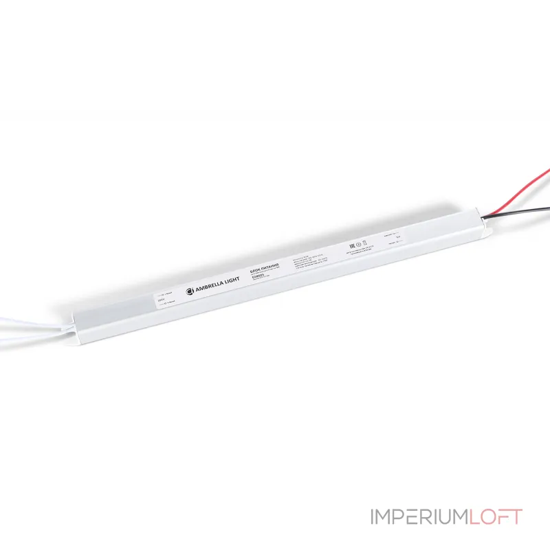 Блок питания ультратонкий для светодиодной ленты Ambrella ILLUMINATION GS8605