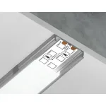 Алюминиевый профиль накладной Ambrella ILLUMINATION GP1800AL