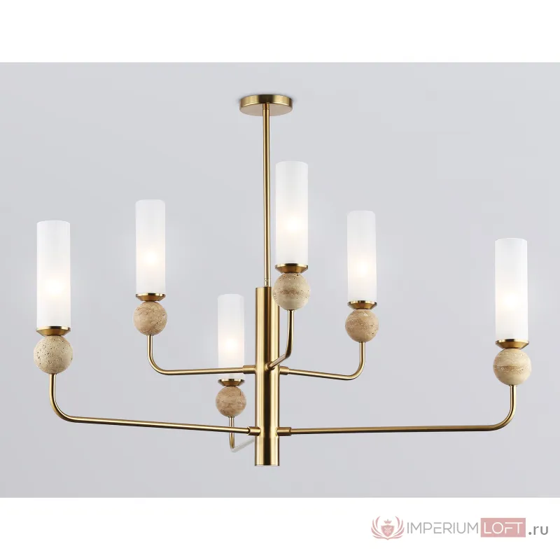 Люстра на штанге с мрамором Ambrella HIGH LIGHT LH53251 от ImperiumLoft