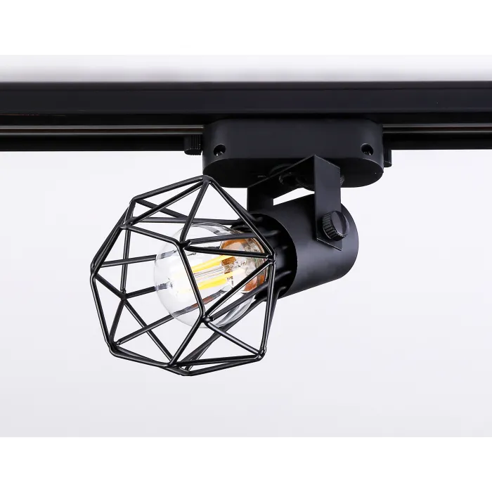 Трековый однофазный светильник со сменной лампой Ambrella TRACK SYSTEM GL5002 от ImperiumLoft