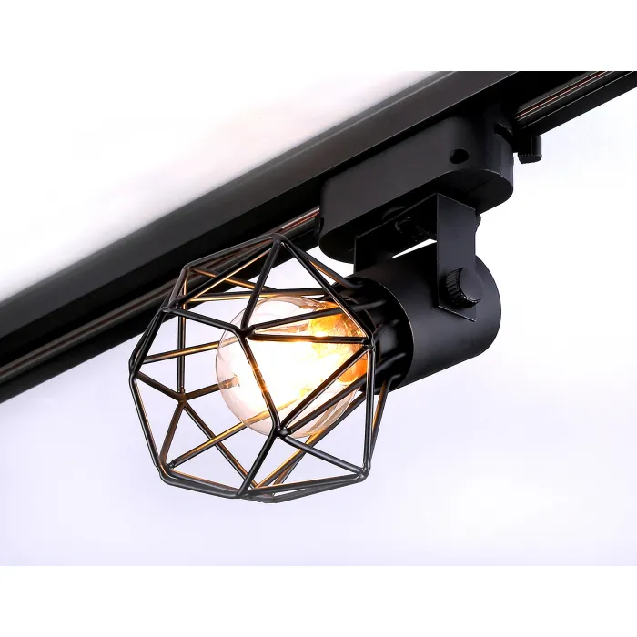 Трековый однофазный светильник со сменной лампой Ambrella TRACK SYSTEM GL5002 от ImperiumLoft