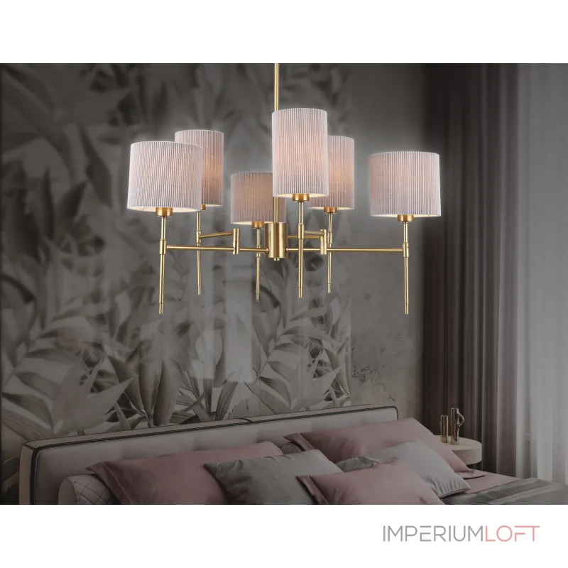 Люстра на штанге с абажурами Ambrella HIGH LIGHT LH72381