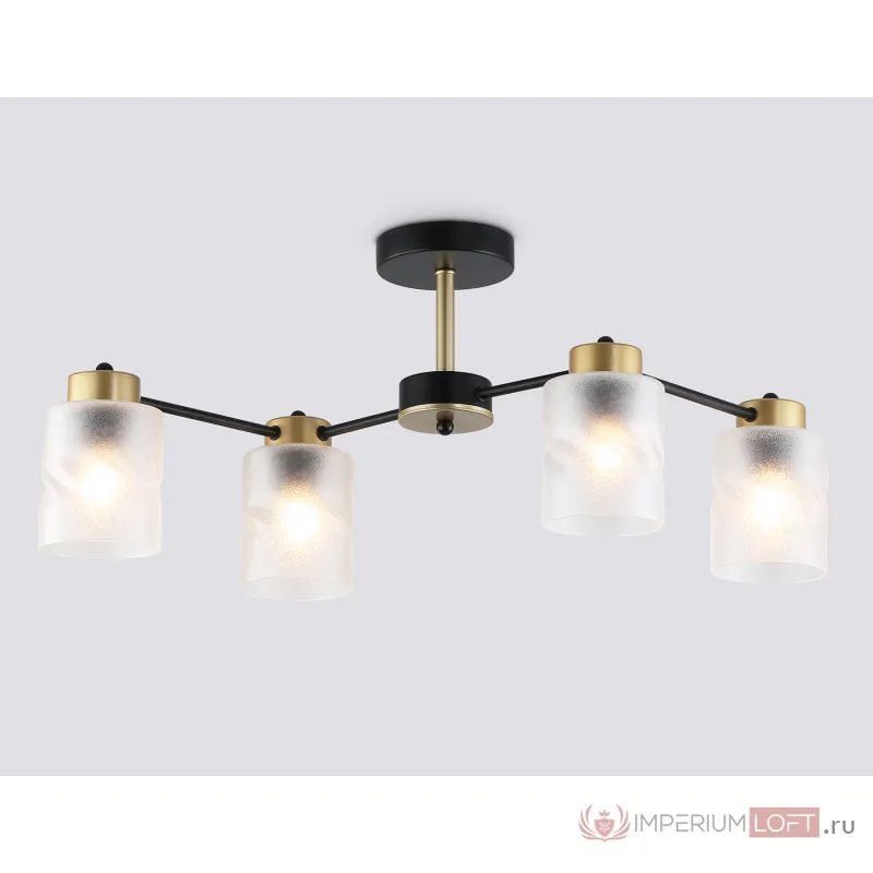 Люстра на штанге со стеклянными плафонами Ambrella TRADITIONAL TR303324 от ImperiumLoft