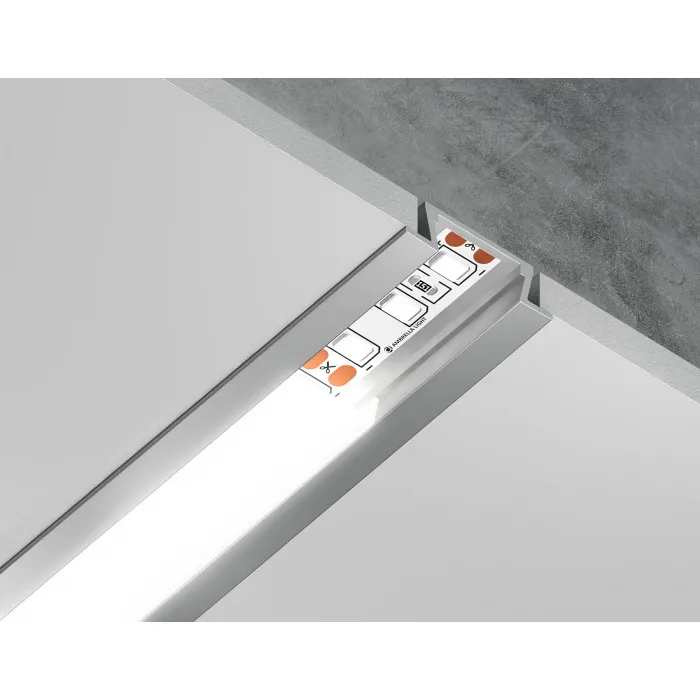 Алюминиевый профиль встраиваемый Ambrella ILLUMINATION GP1001AL от ImperiumLoft