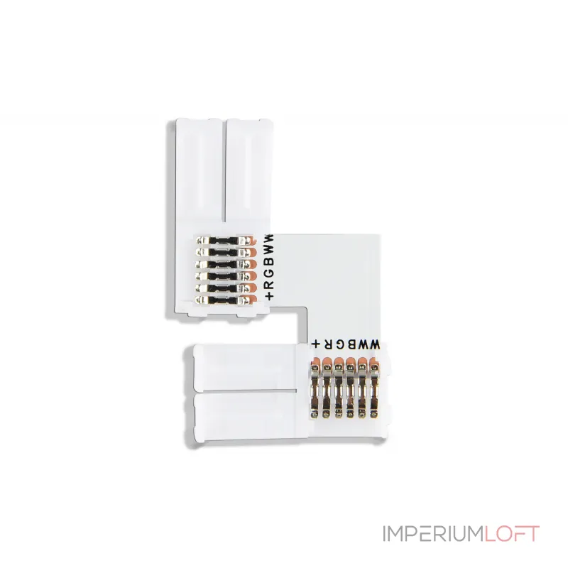 Соединитель угловой L для светодиодной ленты Ambrella ILLUMINATION GS6801