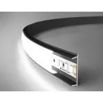 Алюминиевый профиль накладной Ambrella ILLUMINATION GP1600BK