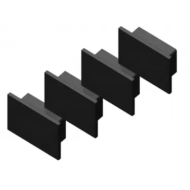 Заглушка для накладного алюминиевого профиля Ambrella ILLUMINATION GP8370 Заглушка для накладного алюминиевого профиля Ambrella ILLUMINATION GP8370