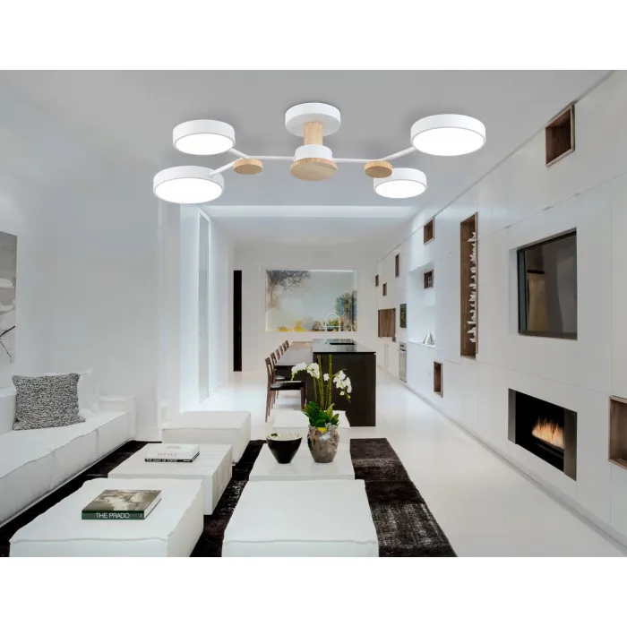 Люстра светодиодная на штанге Ambrella COMFORT FL4858 от ImperiumLoft